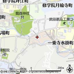 京都府京都市左京区一乗寺水掛町12-6周辺の地図