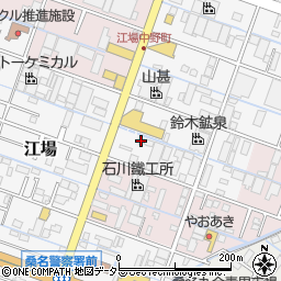 トヨタレンタリース三重桑名江場店周辺の地図