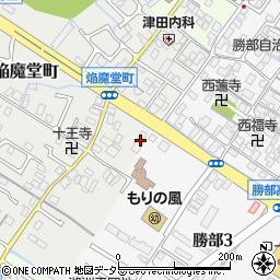 滋賀県守山市焔魔堂町49周辺の地図