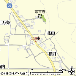 京都府亀岡市千歳町千歳（横井）周辺の地図