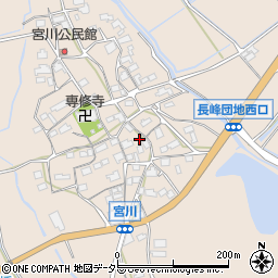 滋賀県東近江市宮川町391周辺の地図