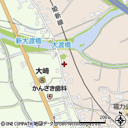 岡山県津山市福力276-1周辺の地図