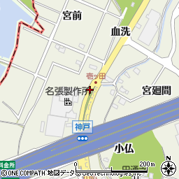 愛知県大府市共和町（壱ッ田）周辺の地図
