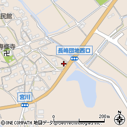 滋賀県東近江市宮川町404周辺の地図