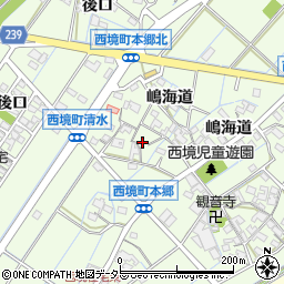 愛知県刈谷市西境町兵九前周辺の地図