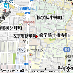 奥村駐車場周辺の地図