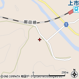 静岡県浜松市天竜区佐久間町浦川2204周辺の地図