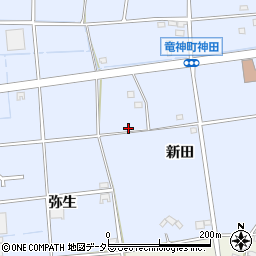 愛知県豊田市竜神町周辺の地図