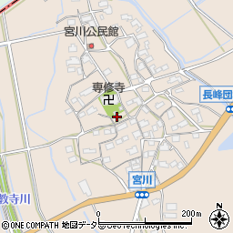 滋賀県東近江市宮川町376周辺の地図