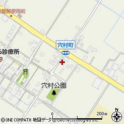 滋賀県草津市穴村町46周辺の地図