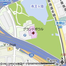 名古屋グランドボウル周辺の地図