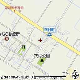 滋賀県草津市穴村町258周辺の地図