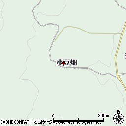 愛知県豊田市花沢町小豆畑周辺の地図