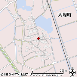 滋賀県東近江市大塚町369周辺の地図