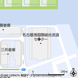 株式会社上組　名古屋支社現業部国際総合流通センター周辺の地図