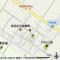 滋賀県草津市穴村町297周辺の地図