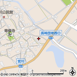 滋賀県東近江市宮川町401周辺の地図