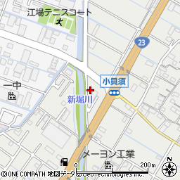 株式会社新光堂硝子周辺の地図