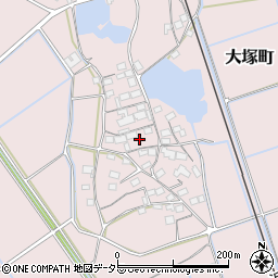 滋賀県東近江市大塚町368周辺の地図