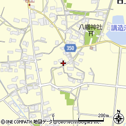 岡山県津山市日上周辺の地図