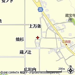 京都府亀岡市千歳町千歳（焼杉）周辺の地図