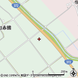 京都府亀岡市東本梅町赤熊才田周辺の地図