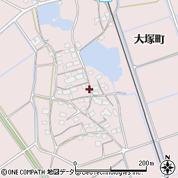 滋賀県東近江市大塚町370周辺の地図