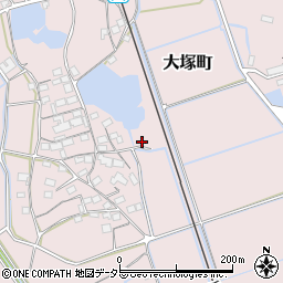 滋賀県東近江市大塚町264周辺の地図