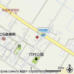 滋賀県草津市穴村町256周辺の地図