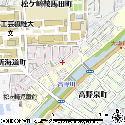 京都府京都市左京区松ケ崎正田町5周辺の地図