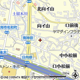 愛知県東海市名和町南神田14-5周辺の地図