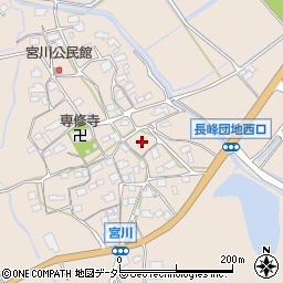 滋賀県東近江市宮川町392周辺の地図