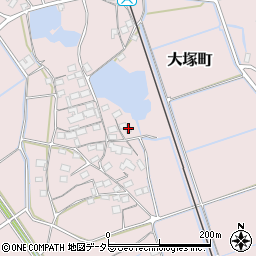 滋賀県東近江市大塚町380周辺の地図