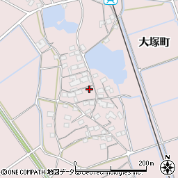 滋賀県東近江市大塚町371周辺の地図