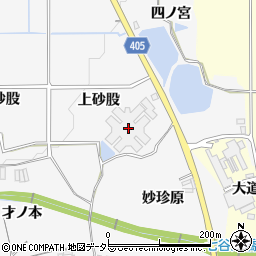 亀岡園周辺の地図