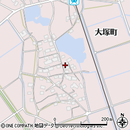 滋賀県東近江市大塚町379周辺の地図