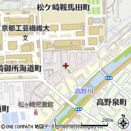 京都府京都市左京区松ケ崎正田町23-15周辺の地図