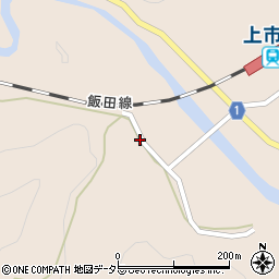 静岡県浜松市天竜区佐久間町浦川2198周辺の地図