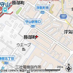 滋賀県守山市浮気町241-31周辺の地図