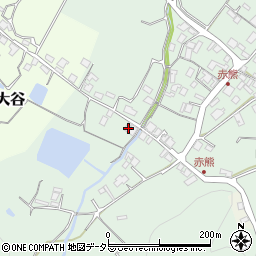 京都府亀岡市東本梅町赤熊西山口周辺の地図