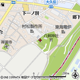 中島区民会館周辺の地図