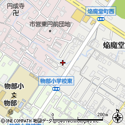 滋賀県守山市焔魔堂町119周辺の地図