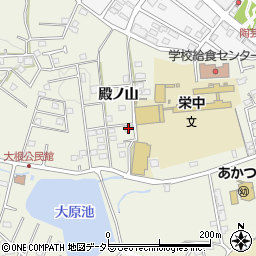 愛知県豊明市栄町殿ノ山周辺の地図