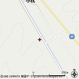 兵庫県丹波篠山市小枕1120周辺の地図