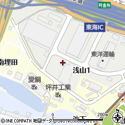 株式会社合同防災周辺の地図