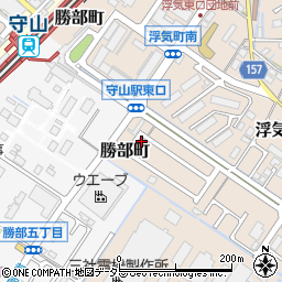 滋賀県守山市浮気町241-29周辺の地図