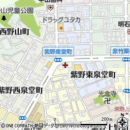 ビーライン　京都北山店周辺の地図