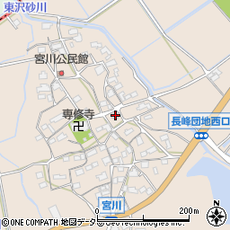 滋賀県東近江市宮川町383周辺の地図