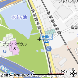 愛知県名古屋市緑区大高町水主ケ池周辺の地図