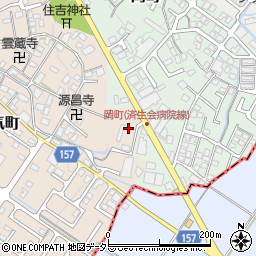 滋賀県守山市浮気町4周辺の地図